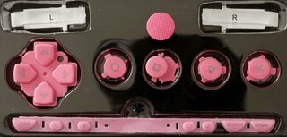 Sony PSP 1000 Series Set Set - Pink [התאמה אישית] [חלק תיקון] [משחק וידאו] [אריזה בתפזורת]